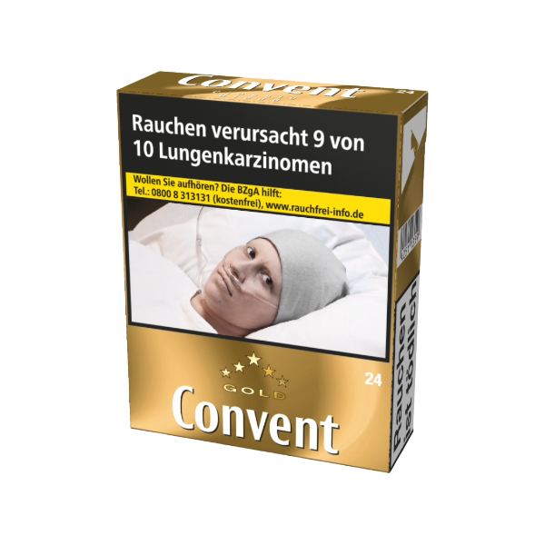Convent Gold Big 8 x 24 Zigaretten Convent Gold Big 8 x 24 Zigaretten